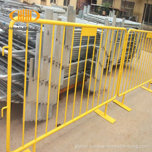 Construction Fencing traffic safety temporary crowd control barrier for sale Supplier